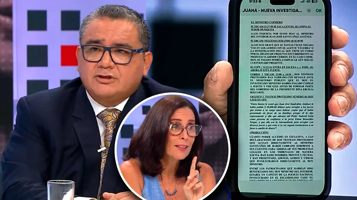 ¡Escándalo! José Santiváñez accedió a reportaje de Cuarto Poder antes ...